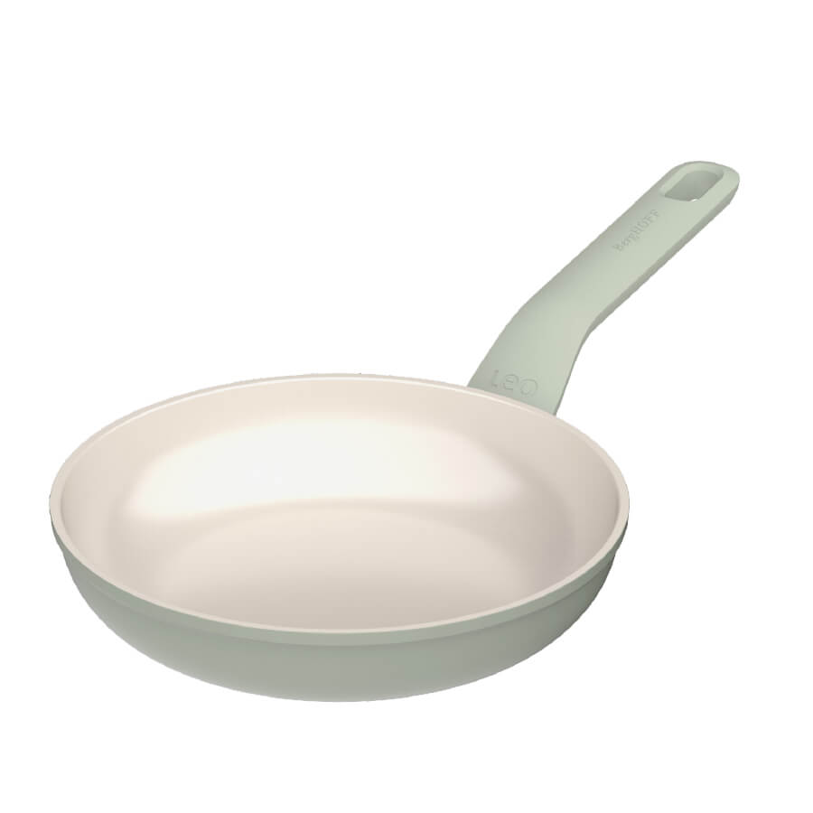 กระทะอะลูมิเนี่ยมเคลือบเซรามิค BergHOFF Non-stick  24cm Balance Sage 3950444